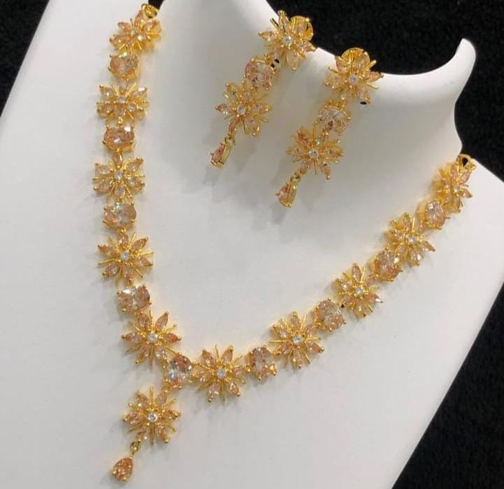 Grand bridal gold jewelry set